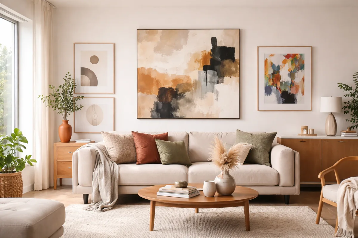 Décorer votre maison avec des œuvres d'art : conseils pratiques