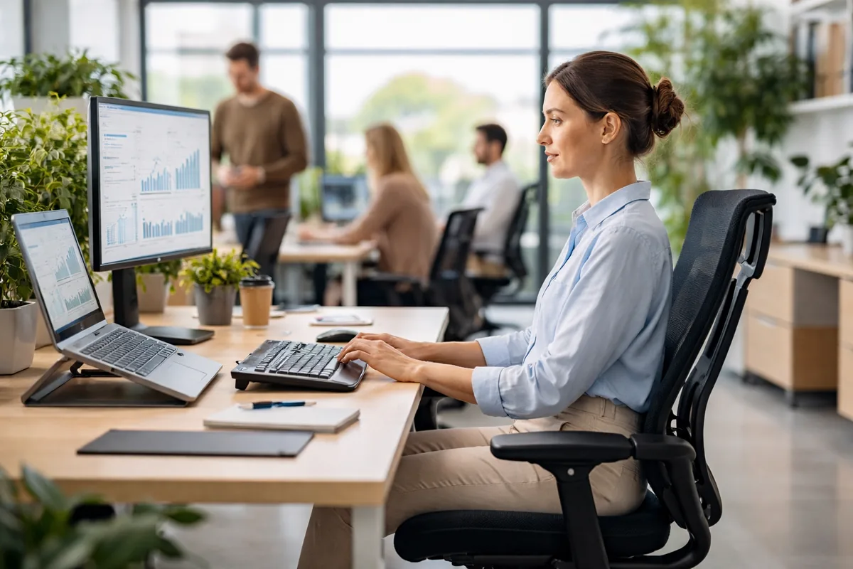 Les avantages d'une bonne ergonomie pour réduire l'absentéisme au travail