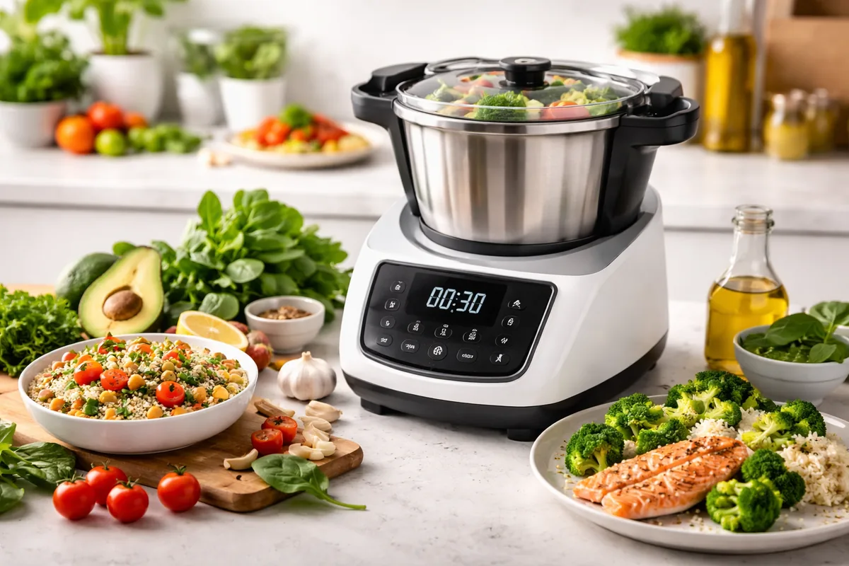 Comment réussir des recettes saines avec un robot de cuisine multifonction
