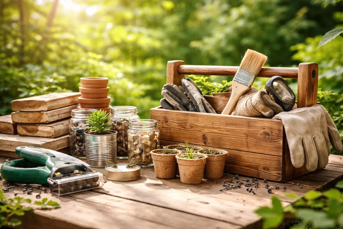 Comment réutiliser les matériaux de bricolage pour des projets écologiques