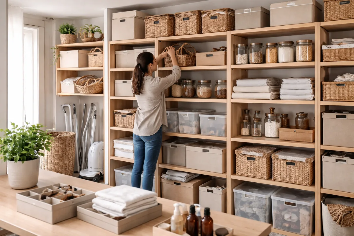 Comment réorganiser son espace de rangement pour une meilleure efficacité